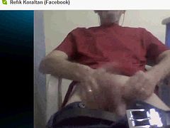 50 years old man webcam show