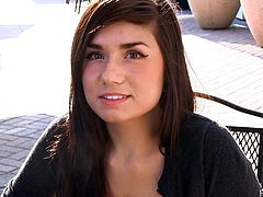 Get a boner watching these brunette babes playing around outdoors in a reality clip. They love teasing with your mind by acting naughty.