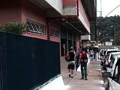 Two horny fags come back to house part4