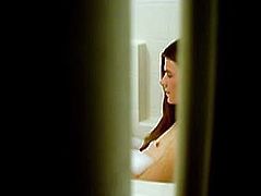 Secretly Watching Tiny Tit Anne In Bubblebath