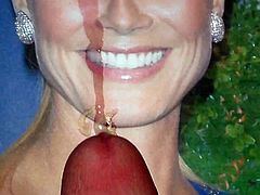 Cum on Heidi Klum