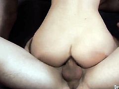Hayley gets attacked by rock hard snake of horny guy