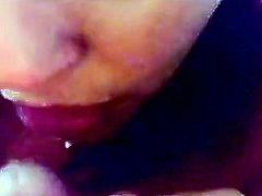 Hussy Indian slut takes engorged flash in her mouth sucking intensively. She then lies flat on her stomach getting nailed deep from behind.