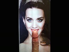 Katy Perry huge cumshot facial tribute