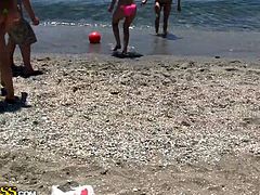 Well graced voracious hootchies prepared their pussies and booty holes for harsh fuck and want to spend fancy time on beach this sunny day. Enjoy this gangbang student fuck in WTF Pass porn video!