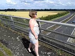 Flashing on a bridge over the A14