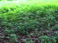 Somewhere in the forest on fresh air young and horny Mila is seducing a boy showing her wet and dirty pussy to steal his attention and doing a spectacular blowjob to stun him completely.