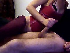 mature gets assfucked on webcam