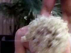 Horny and sexy bitch with blond hair and awesome shape gets her dripping hole drilled hard in doggystyle. Have a look in The Classic Porn sex clip.
