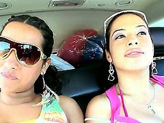 Amazing and hot action with sexy ladies named Genevieve and Ninel Garcia