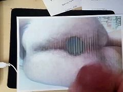 auf den arsch gespritzt