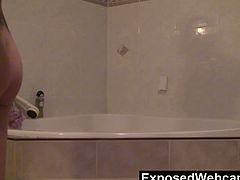 Peaches is a horny mom and she loves to show herself on the webcam. Watch her stroking her pussy in the shower making herself cum and teasing all of her fans.