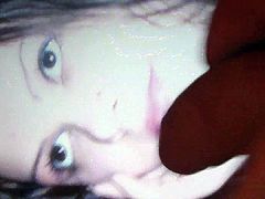 Tossertim spunks a nice load on Kristina