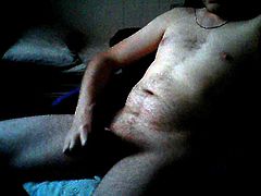 Jerking-off on cam