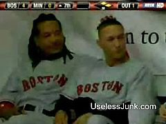 I wonder if he got hard.