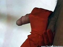 The Art of Handjobs brings you a hell of a free porn video where you can see how this alluring ebony slut gives her man a great handjob while assuming sexy poses.