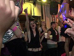 Take a look at this hot party scene where these babes have a great time taking off their clothes and having drunk sex.