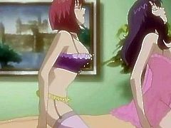 Hentai scene with awesome lesbians