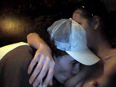 Press play on this amateur scene where this sexy teen brunette is fucked silly by this guy after she sucks on his hard cock.