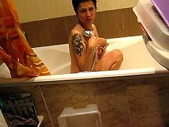 Girl in a bath