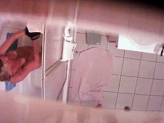 Hidden cam - Milf in bathroom