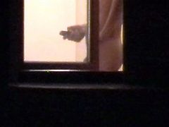 Huge dicked neighbour caught on window 3