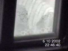 Monster teen dick caught thru the window