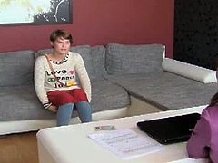 Female Agent brings you a hell of a free porn video where you can see how this short-haired brunette and her gf go fully lesbo while assuming some very hot poses.