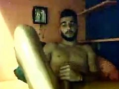 Gorgeous Athletic Boy With Big Cock, Big Balls On Cam