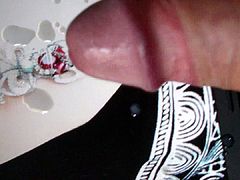 Steph144 takes Tossertim's nut load on her chest