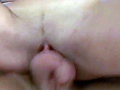 Hot brunette Helene sucks a big cock, gobbling up that man muscle then takes it for a hardcore workout in her hot pussy in this free tube video.