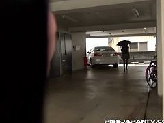 Piss Japan brings you a hell of a free porn video set where you can see how this Japanese brunette pisses on the streets while flaunting her very hot body.