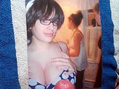 Cum Tribute - Big Tit Amateurs 5 Nerdy Cleavage