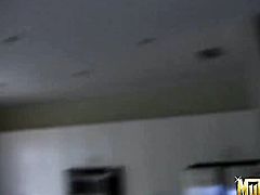 Blonde Molly Cavalli with juicy bottom and trimmed bush inserts toy so fucking deep in her cunt