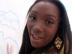 The sexy ebony babe Sierra Banxxx gets her delicious butthole licked and enjoys getting a yummy ass fuck in this hot interracial bang.