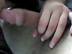 Homemade video tape Wife gives blowjob and gets anal