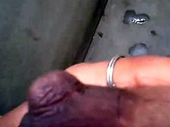 Bangla desi Girl self shot nipple and pussy at Toilet 1