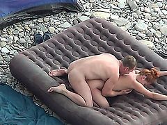 amateur couple enjoying sex at the beach (secretly filmed)