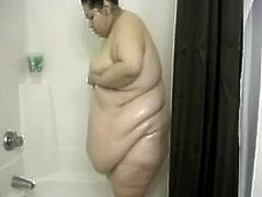 Sexy SSBBW in the Shower