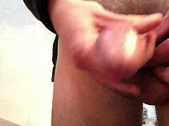 Cumming with foreskin play