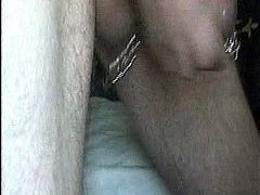 Pierced Scrotum