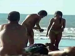 Monster Cock Daddy at the Beach