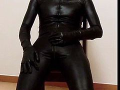 rubber suit jerk off