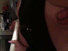 Masturbating with toy and  fingered CUMS HARD AND LOUD