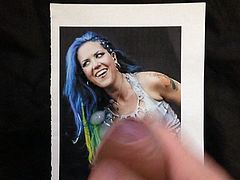 Cum tribute #63: Jerking off to Alissa White-Gluz