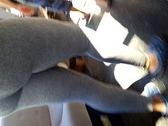 grey leggings