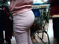 Bootylicious Mexican Teen At The Store