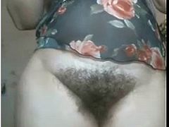 Hairy pusse Russian wife