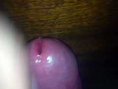 (First time) push funger in urethra