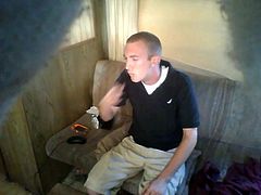 Roomate jacking off
